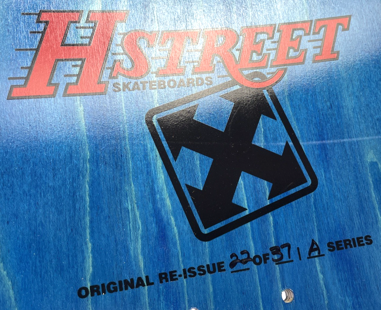 H-STREET SKATEBOARDS ART GODOY 1988 Sea Turtle SKATEBOARD DECK USA MADE A Series