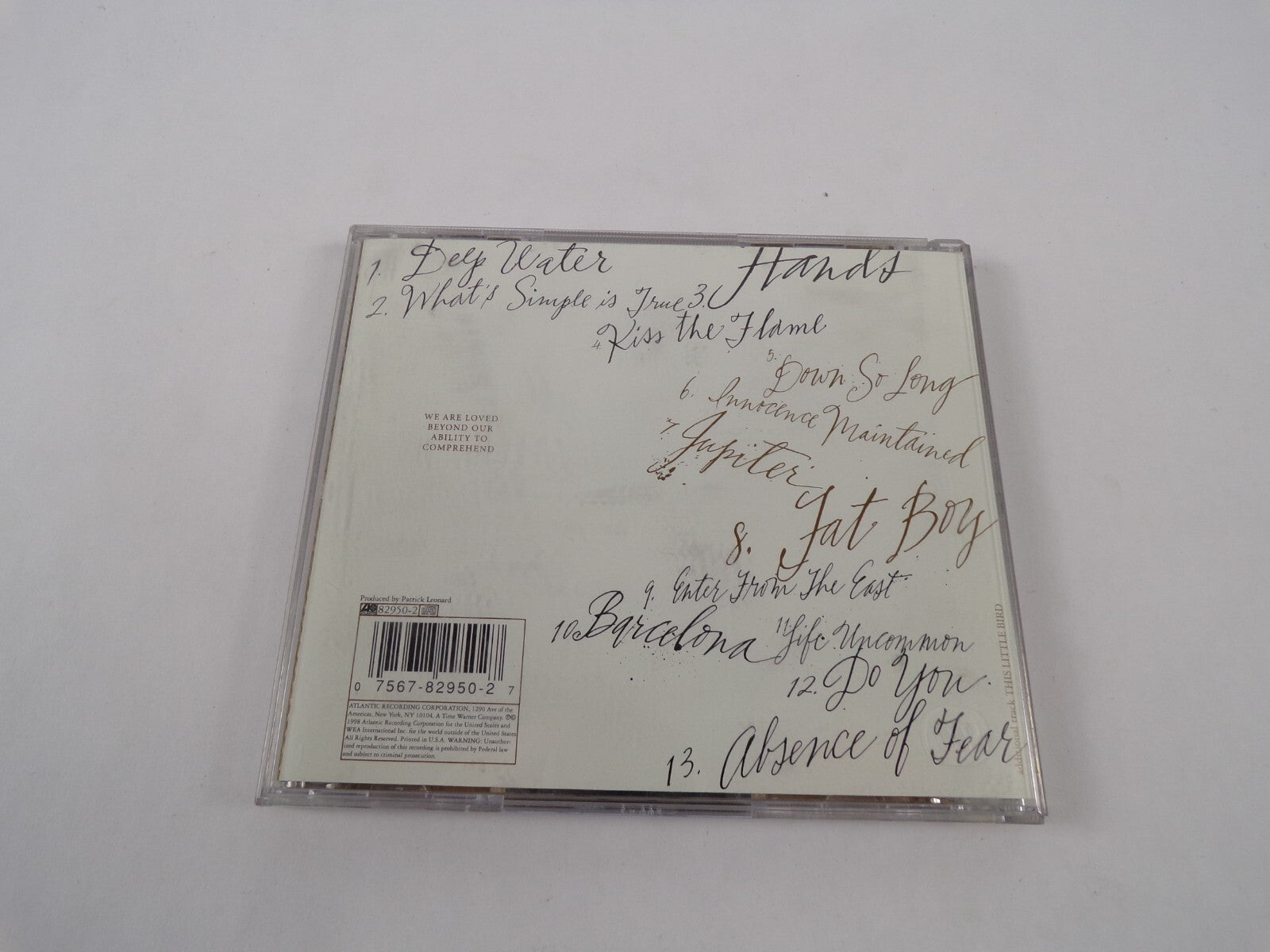 Jewel Spirit The Initimate Poetry Of Jewel Dey Water What's Single's True CD#59
