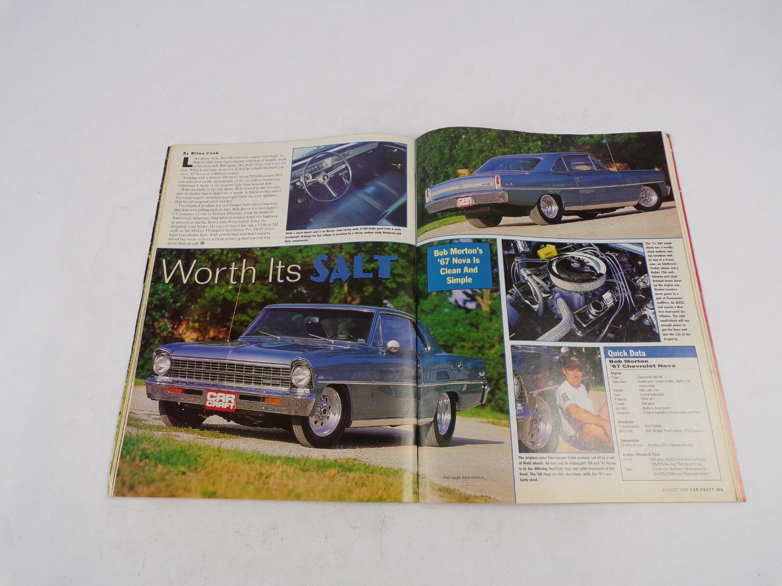 August 1995 Car Craft Factory Crate Engine Horsepower Shootout! Bonus! Giant Eng