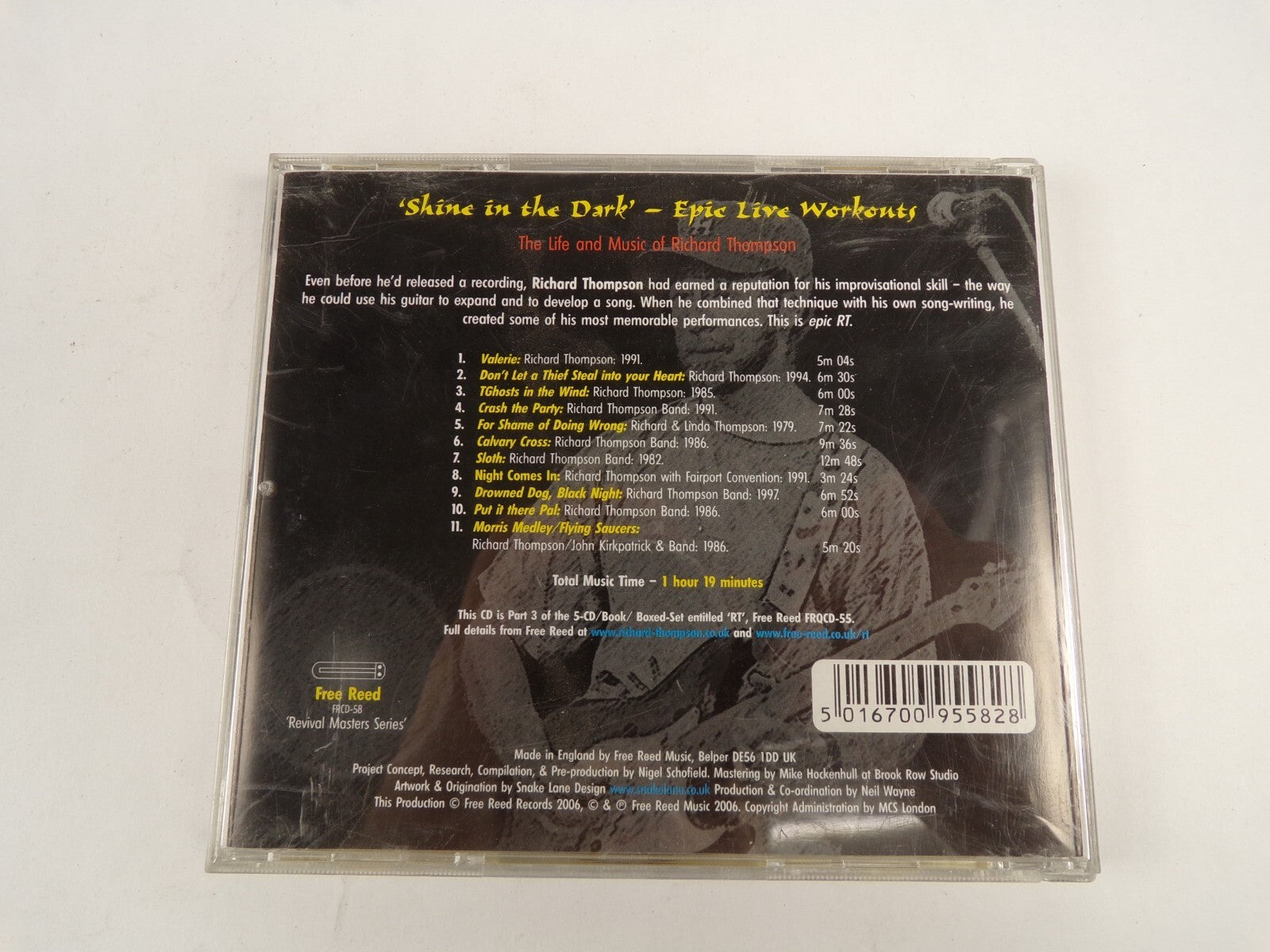 'Walking The Long Miles Home' The Life & Music Of Richard Thompson CD#46