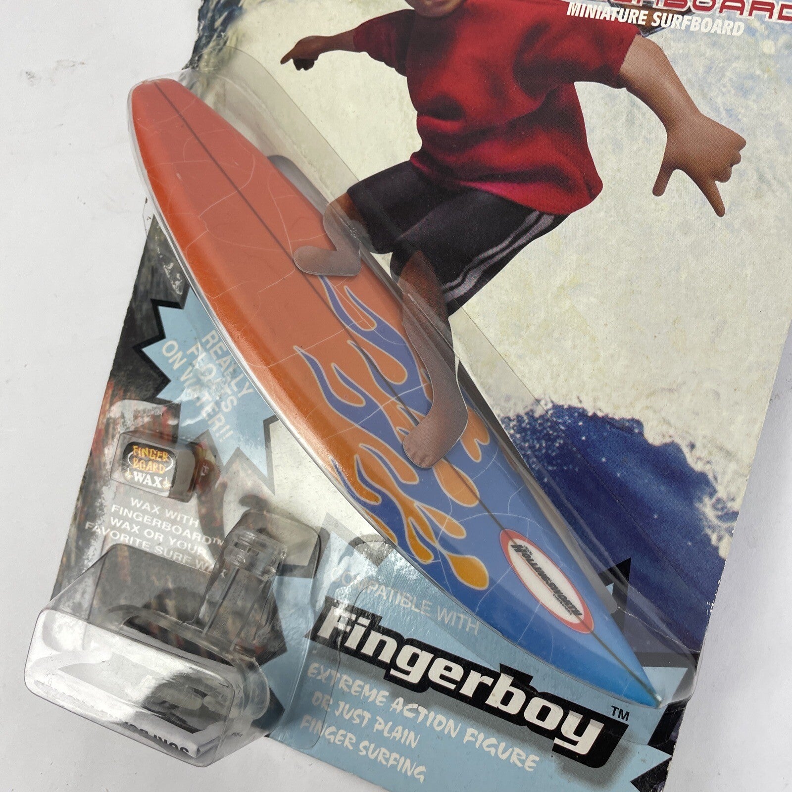 Rare Finger Board Extreme Fingerboy Fingergirl Surfboard Surfing CH Edition