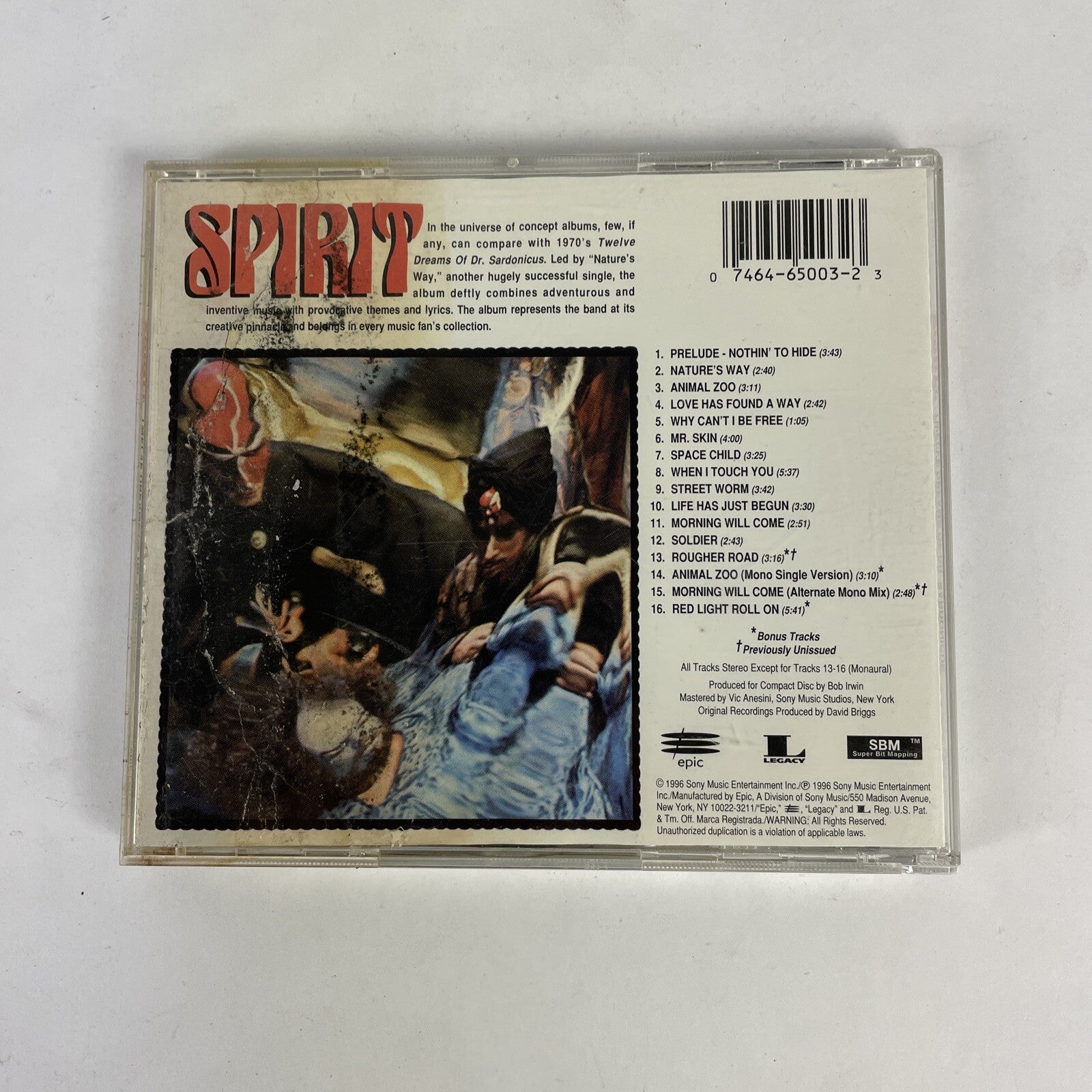 Spirit - Twelve Dreams of Dr Sardonicus 20 Bit Mastered Expanded Edition CD #23