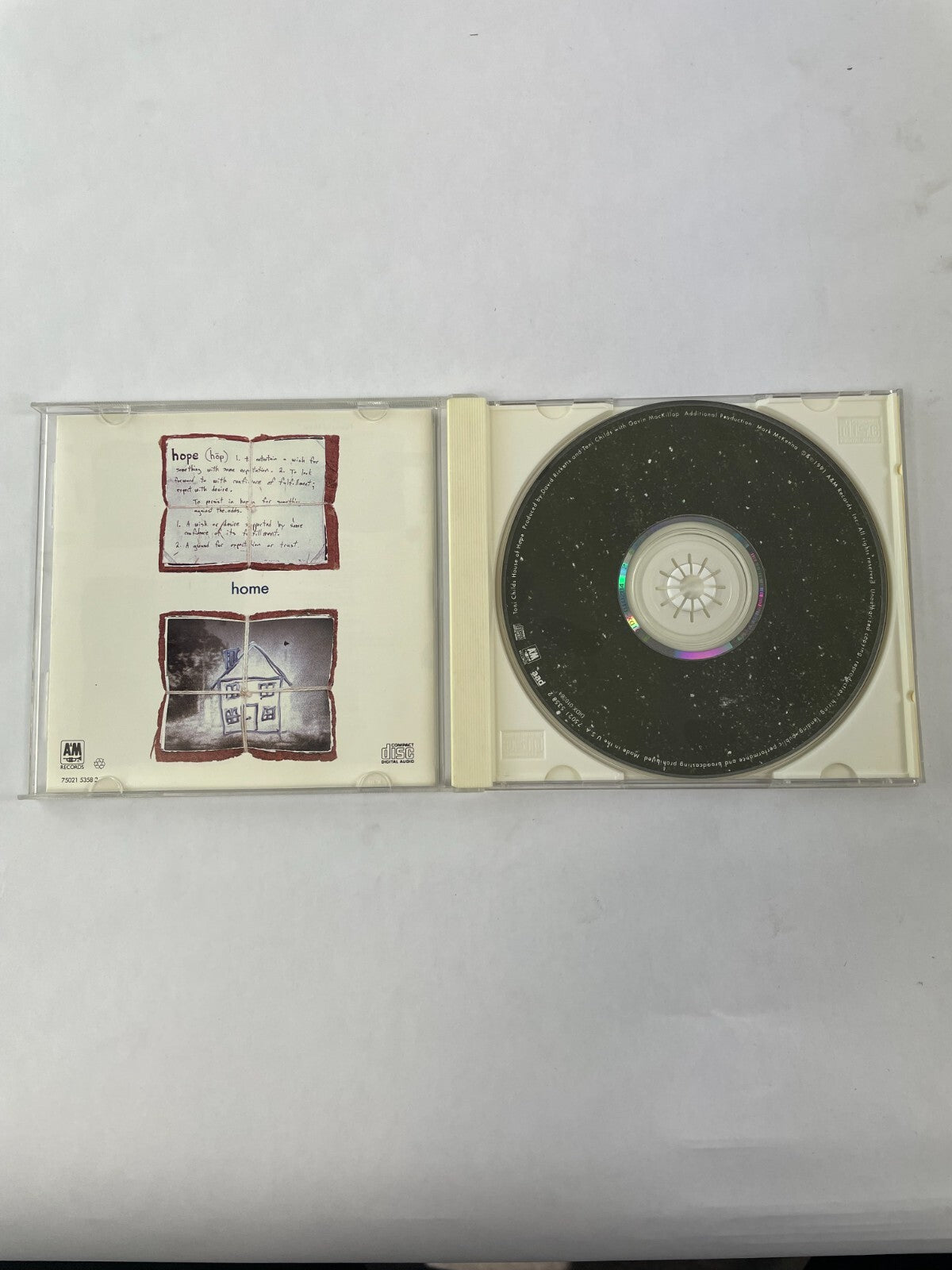 Toni Childs House Of Hope I've Got To Go Now Next To You House Of Hope CD#73