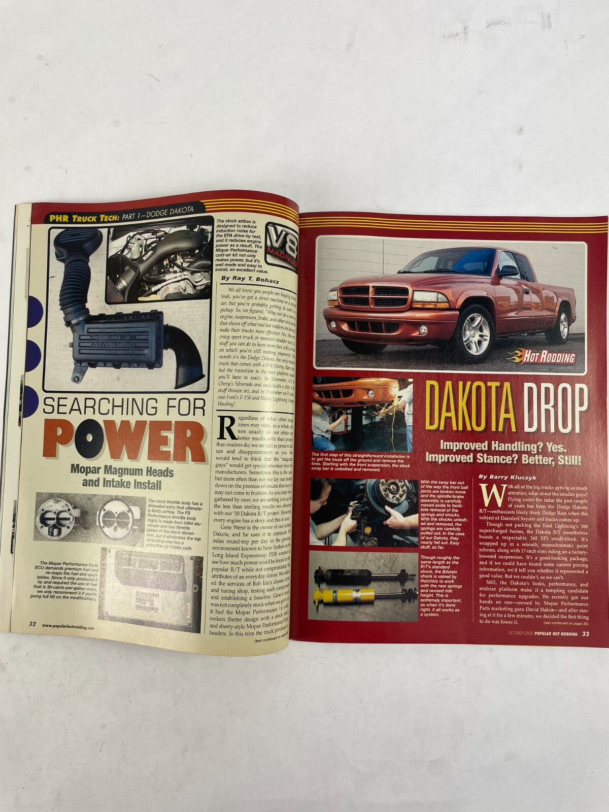 October 2002 Hot Rodding Magazine In Width the New COMP Mustang Gets a Robert