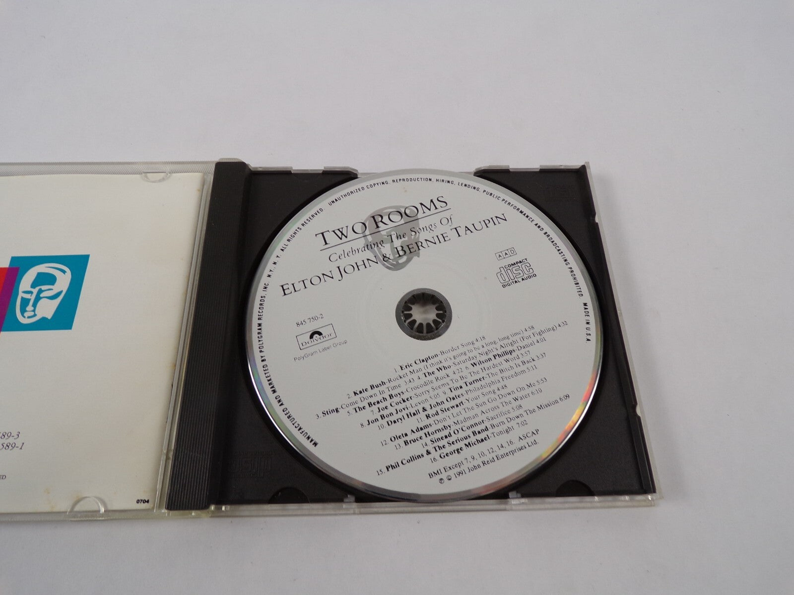 Two Rooms Elton John & Bernie Taupin Performed By Oleta Adams The Beach CD#59