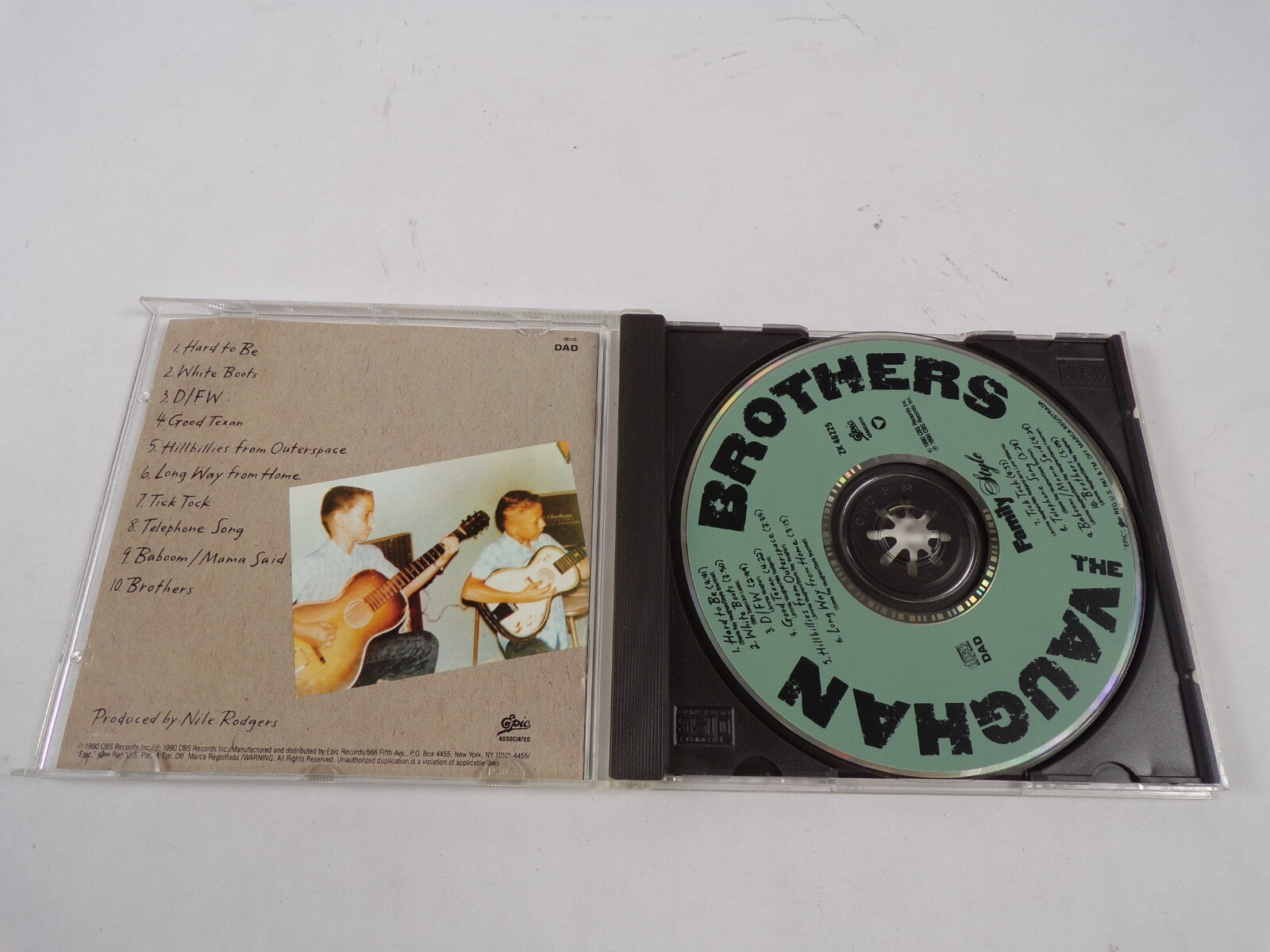 The Vaughan Brothers Family Style CD#61