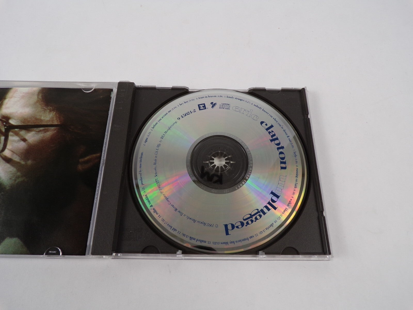 Eric Clapton Un Plugged Signe Before You Accuse Me Hey Hey Tears In Heaven CD#27