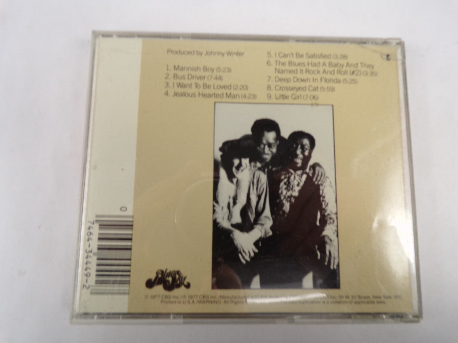 Muddy Waters HarD Again Mannish Boy Bus Driver I Want To Be Loved CD#59