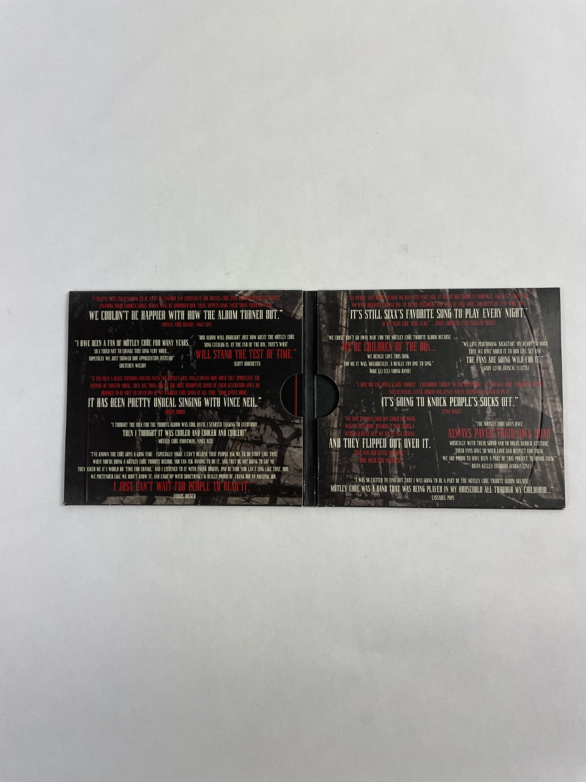 Nashville A Tribute To Motley Crue Outlaws Kickstart My Heart If I Die TommCD#72