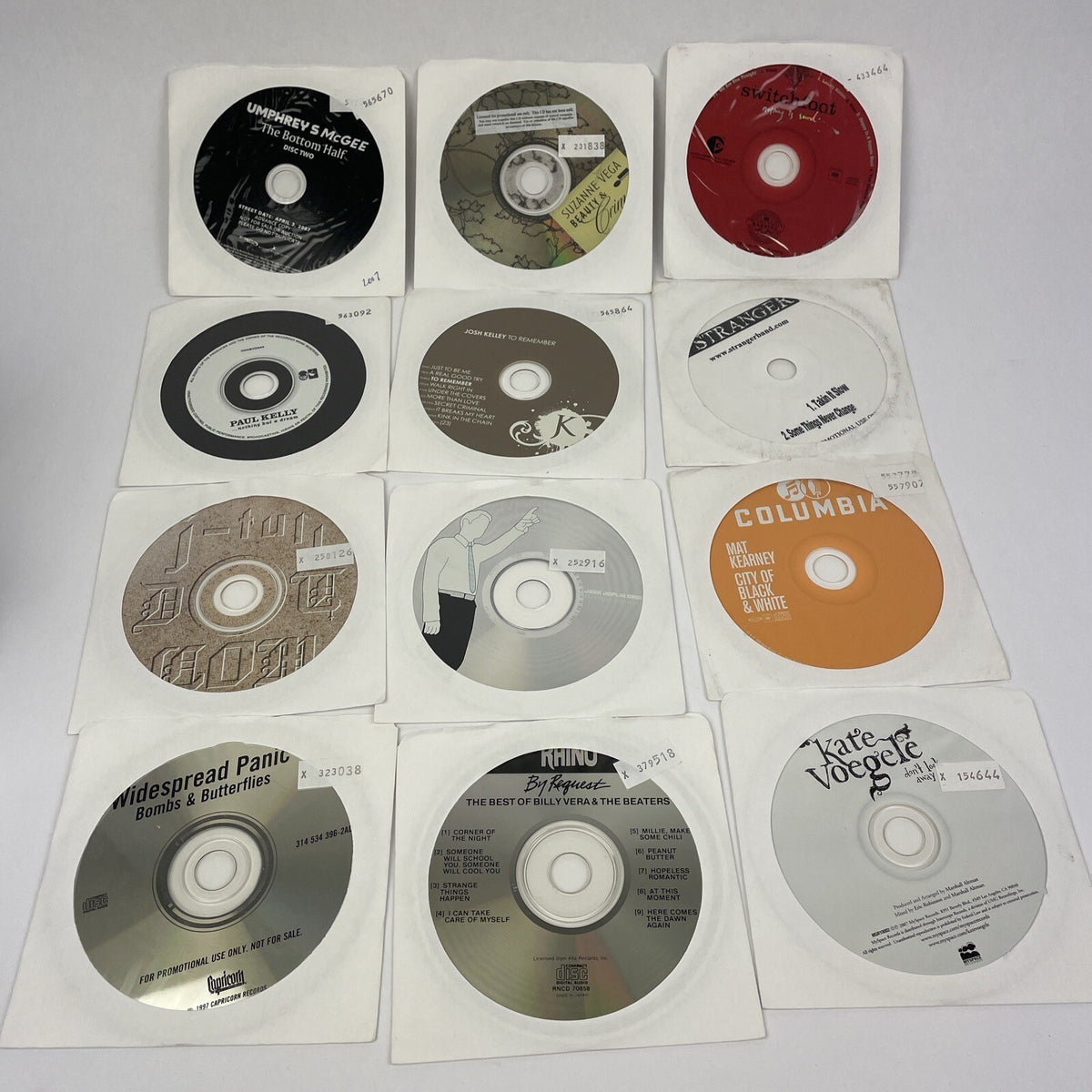 Huge Audiophile Digital Audio CD Lot - Assorted Bands Discs Only in Sleeves VGC