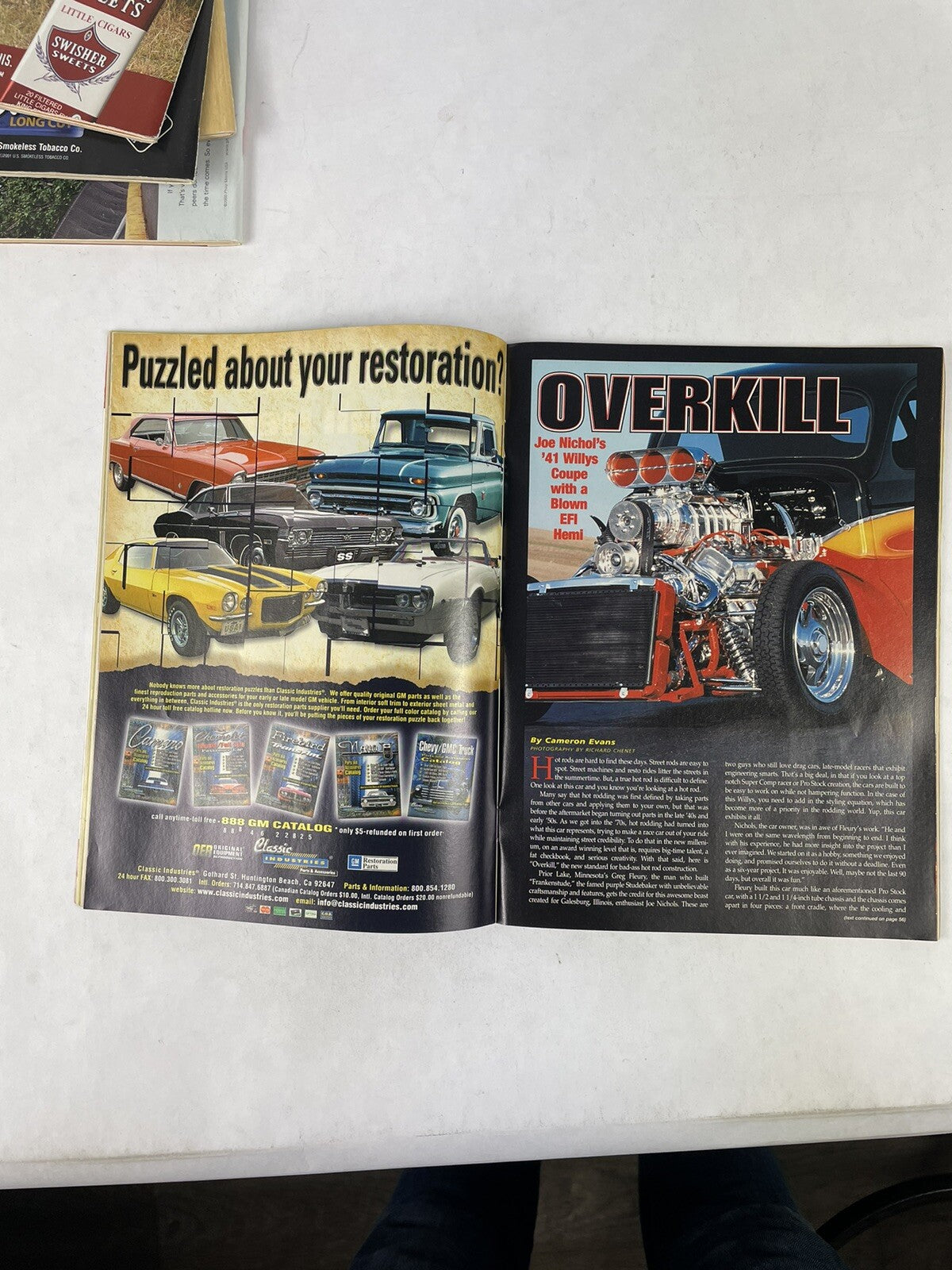 Lot of 12: Hot Rodding MAGAZINES Complete Full Set 12 issues Jan to Dec 2001