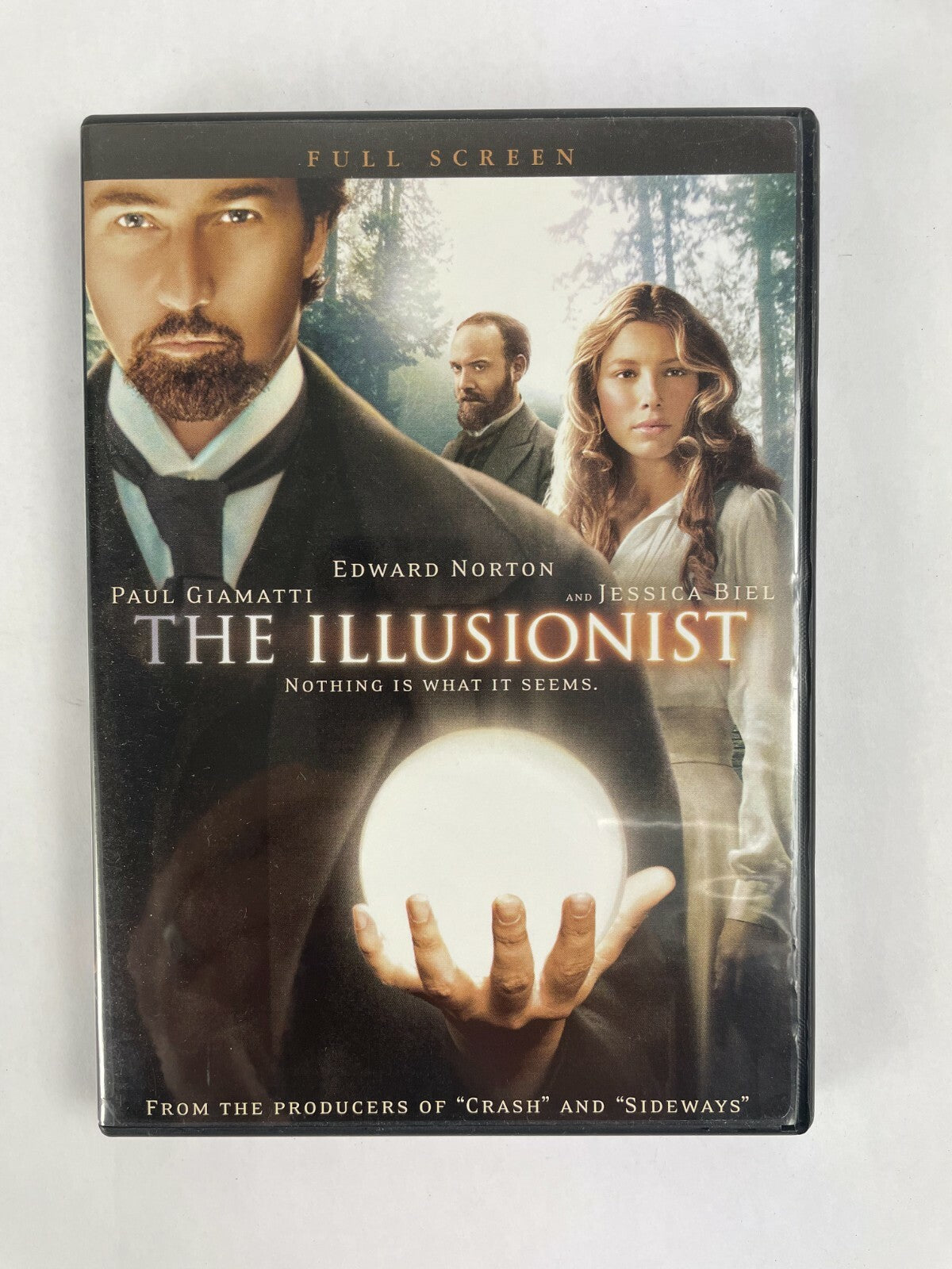 " The Illusionist " Paul Giamatti Edward Norton Jessica Biel DVD Movie - MINT