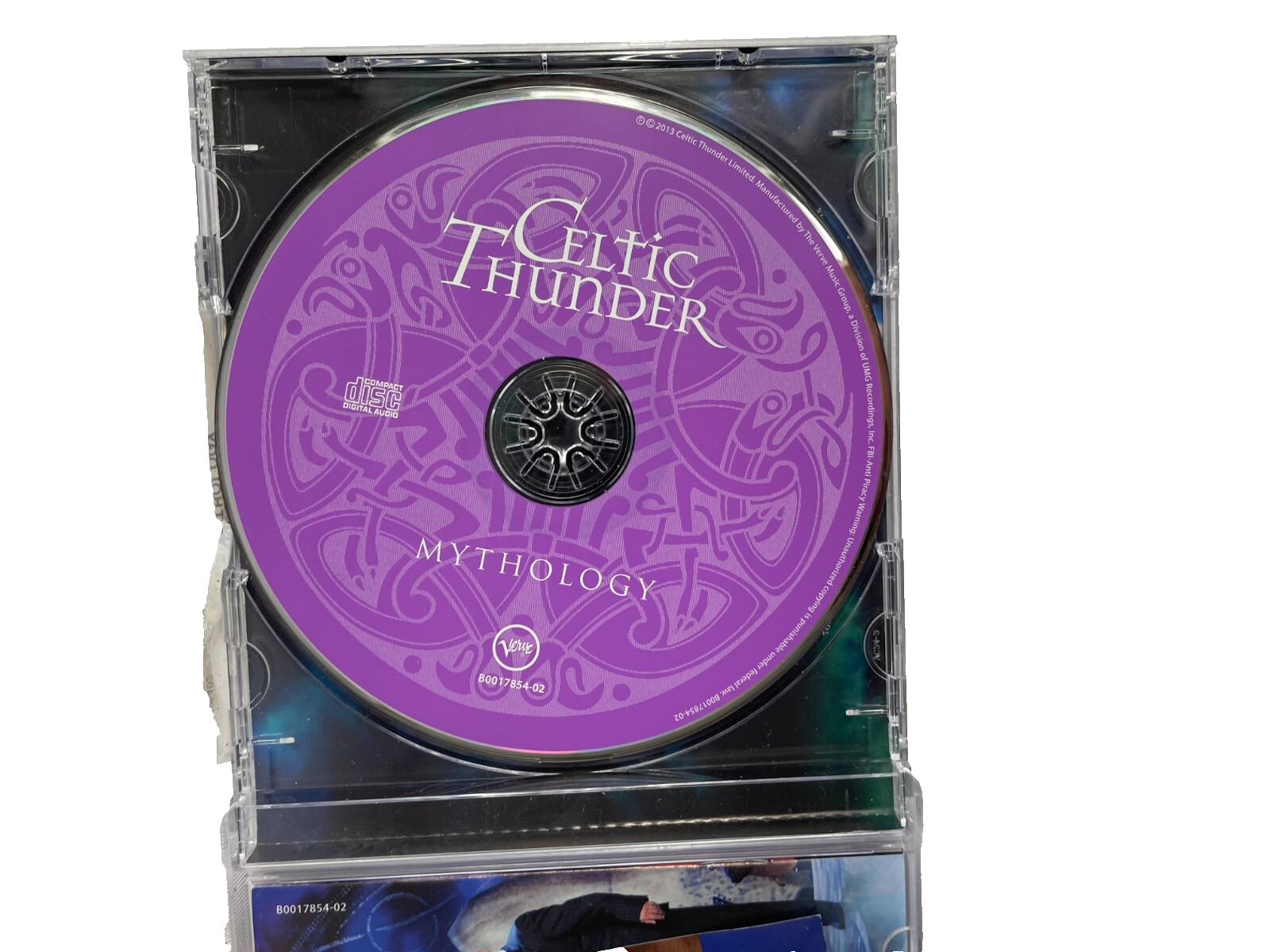 Celtic Thunder Mythology Voices The Isle Of Innisfree Now We are Free CD#37