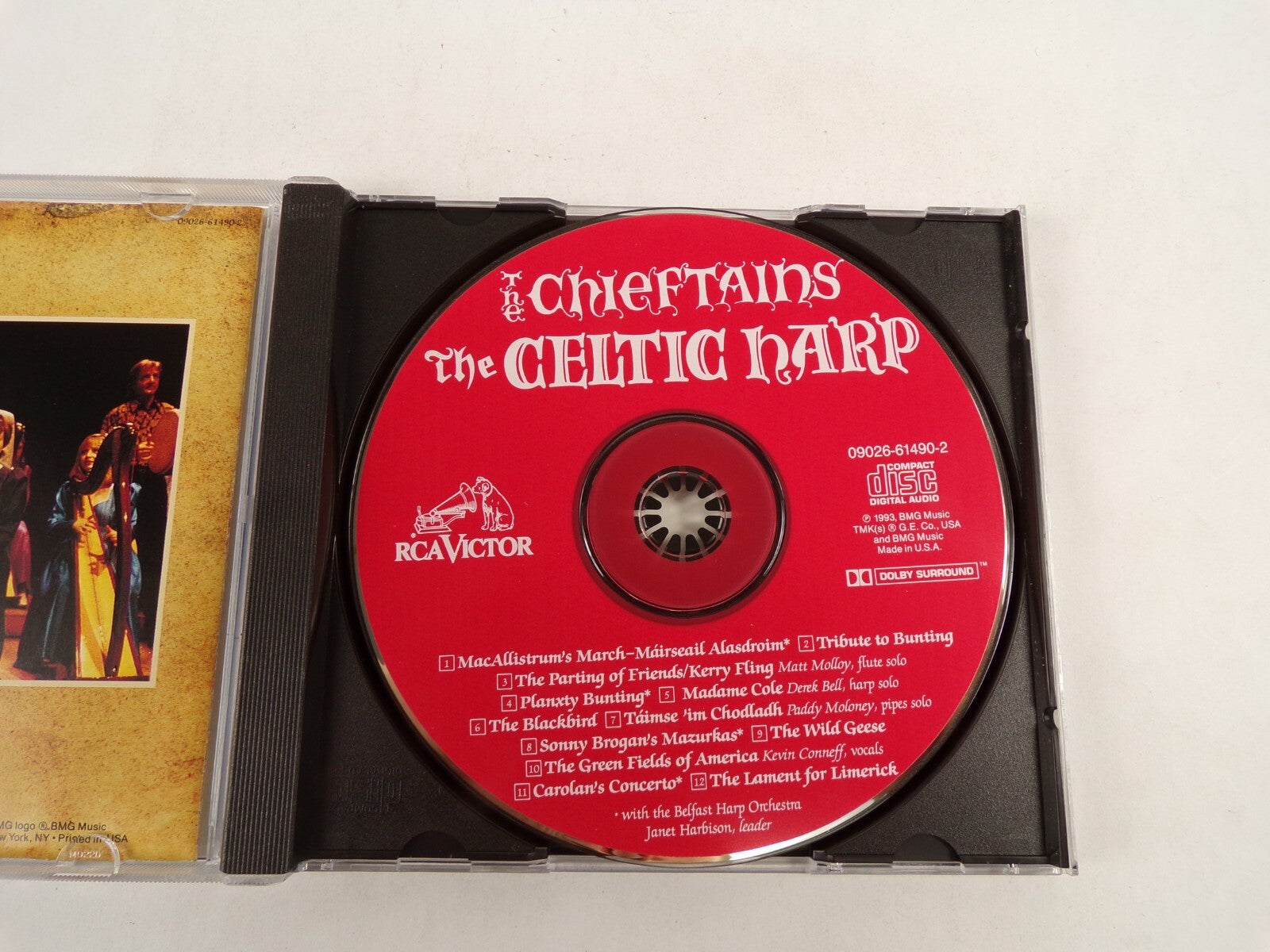 The Chiefeains The Celtic Harp The Blackbird The Wild Geese CD#52