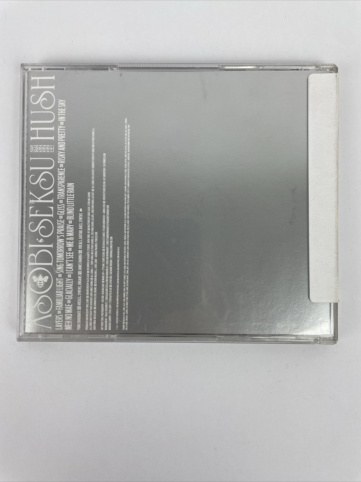 Asobi Seksu - Hush, ( Digital Audio CD 2009 ) Polyvinyl Records - Mint Disc #3