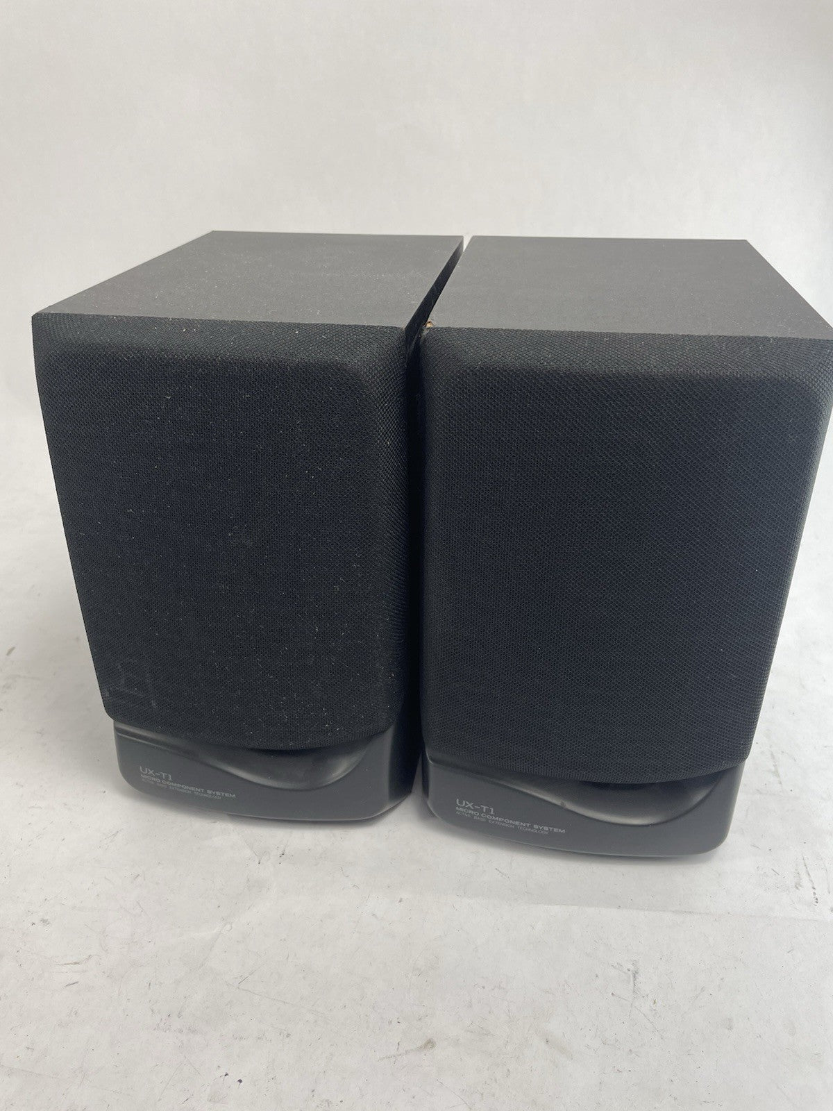 Vtg 90’s JVC Speakers System Model # UX-B1005 Impedance 8 Ohms-Both Sound GREAT!