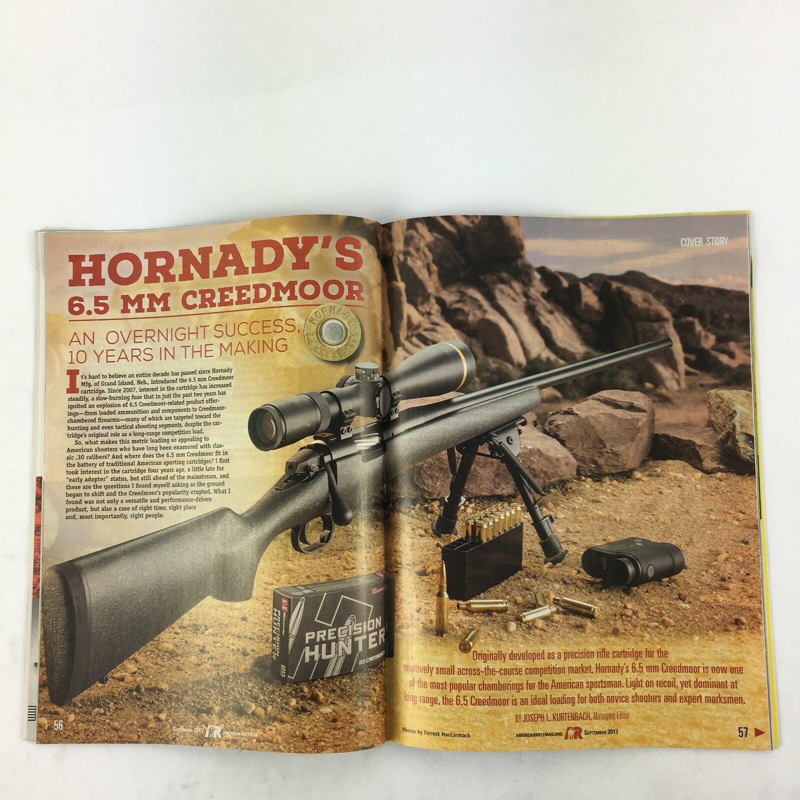 September 2017 American Rifleman Magazine 5th Annual NRA Gun Giveway