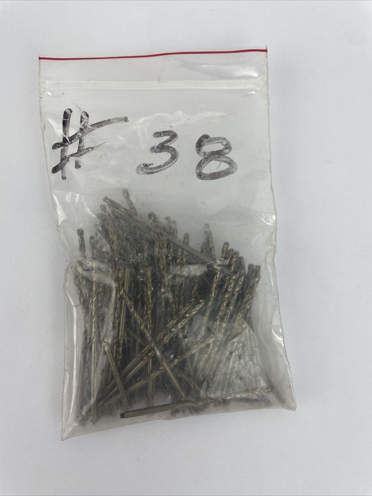Lot of 103 x TRW # 38 - 2.45mm 2.45 mm Drill Bit lot 3" Long - Made in the USA