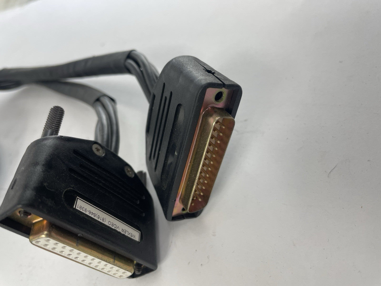 Wexler DB25 D-Sub MALE FEMALE to 8 XLR3M Male FEMALE Breakout Snake 8 channel