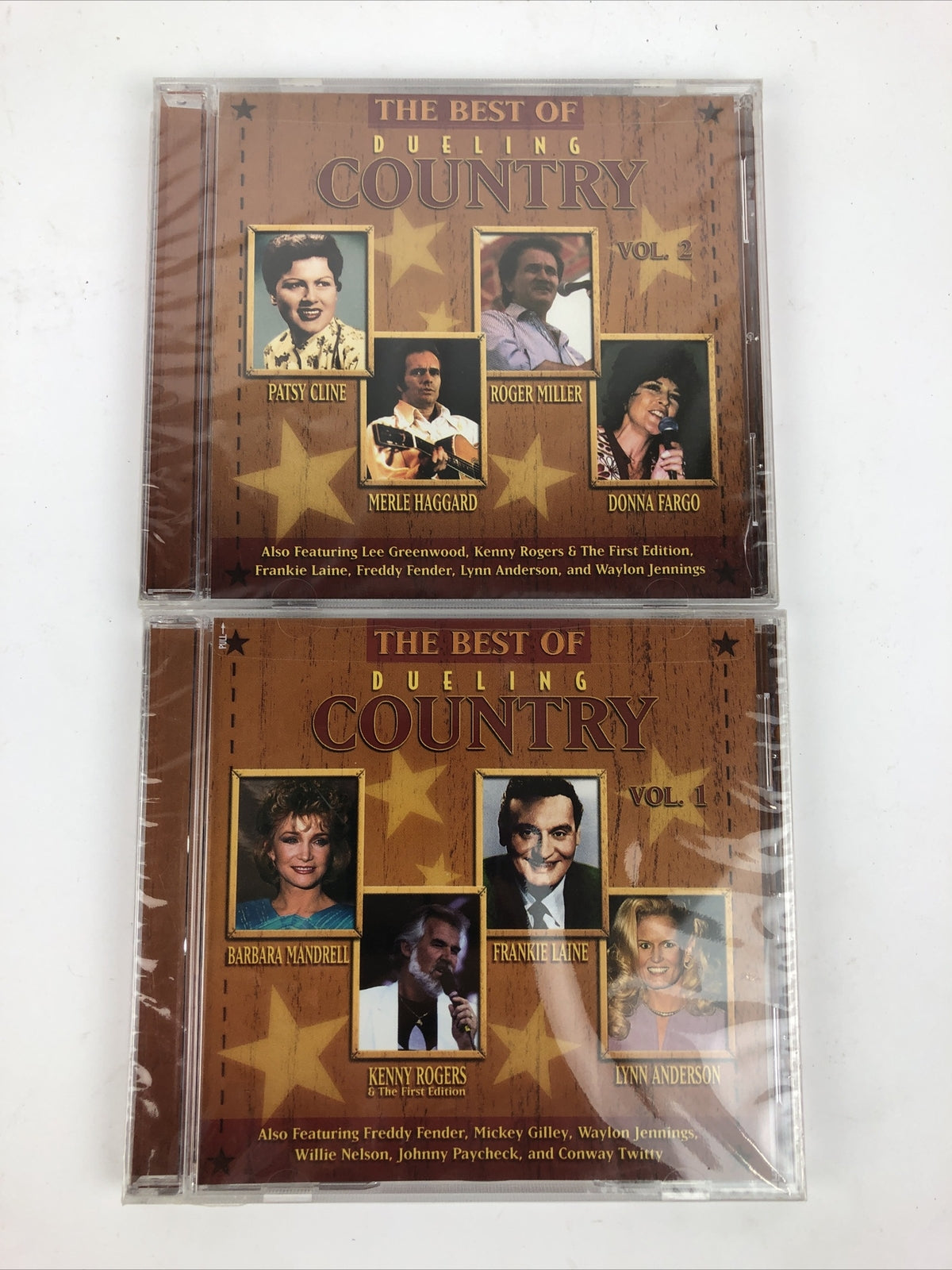 THE BEST OF DUELING COUNTRY Vol. 1 Vol. 2 - NEW SEALED 2 CD SET 20 Tracks     #7