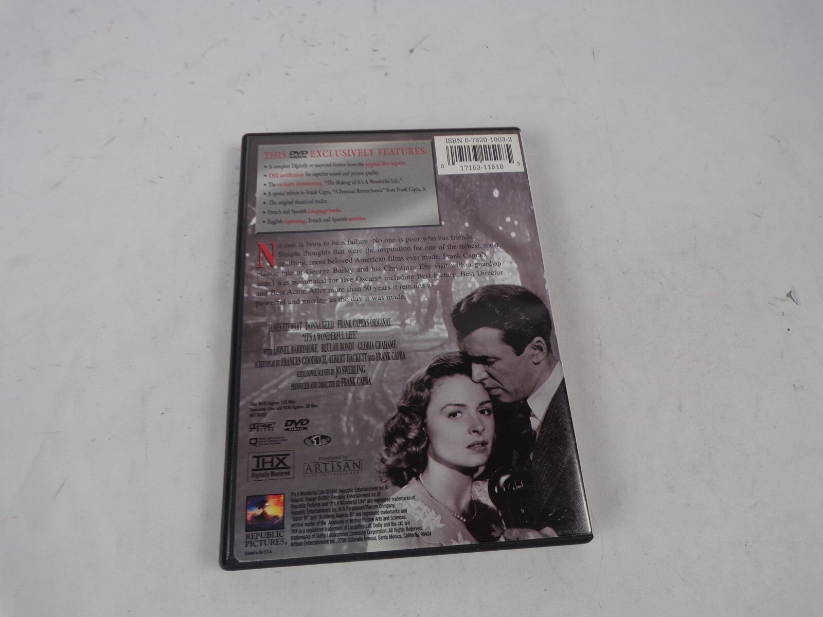 It's A Wonderful Life Frank Capra's James Stewart Includes "The MakingDVD Movies