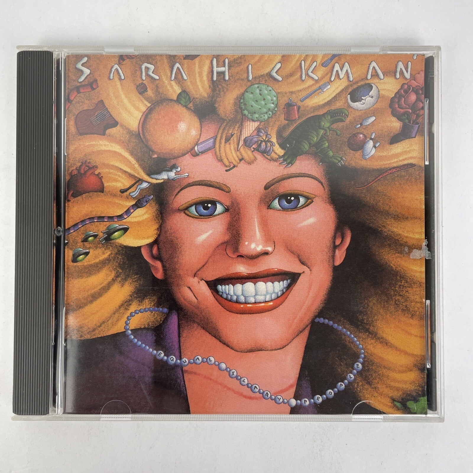 Equal Scary People by Sara Hickman ( Digital Audio CD, 1989 Elektra Records ) HI