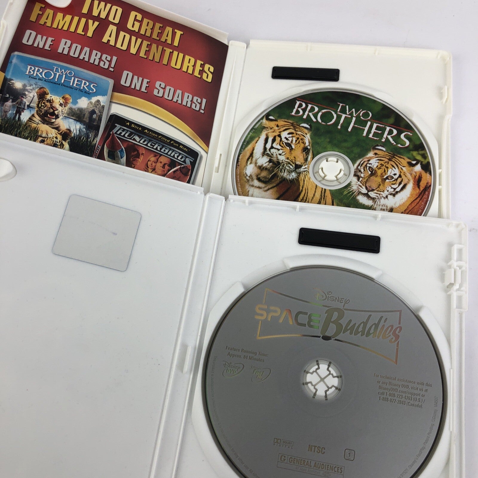 DVD Lot: Space Buddies & Two Brothers - Plus Special features