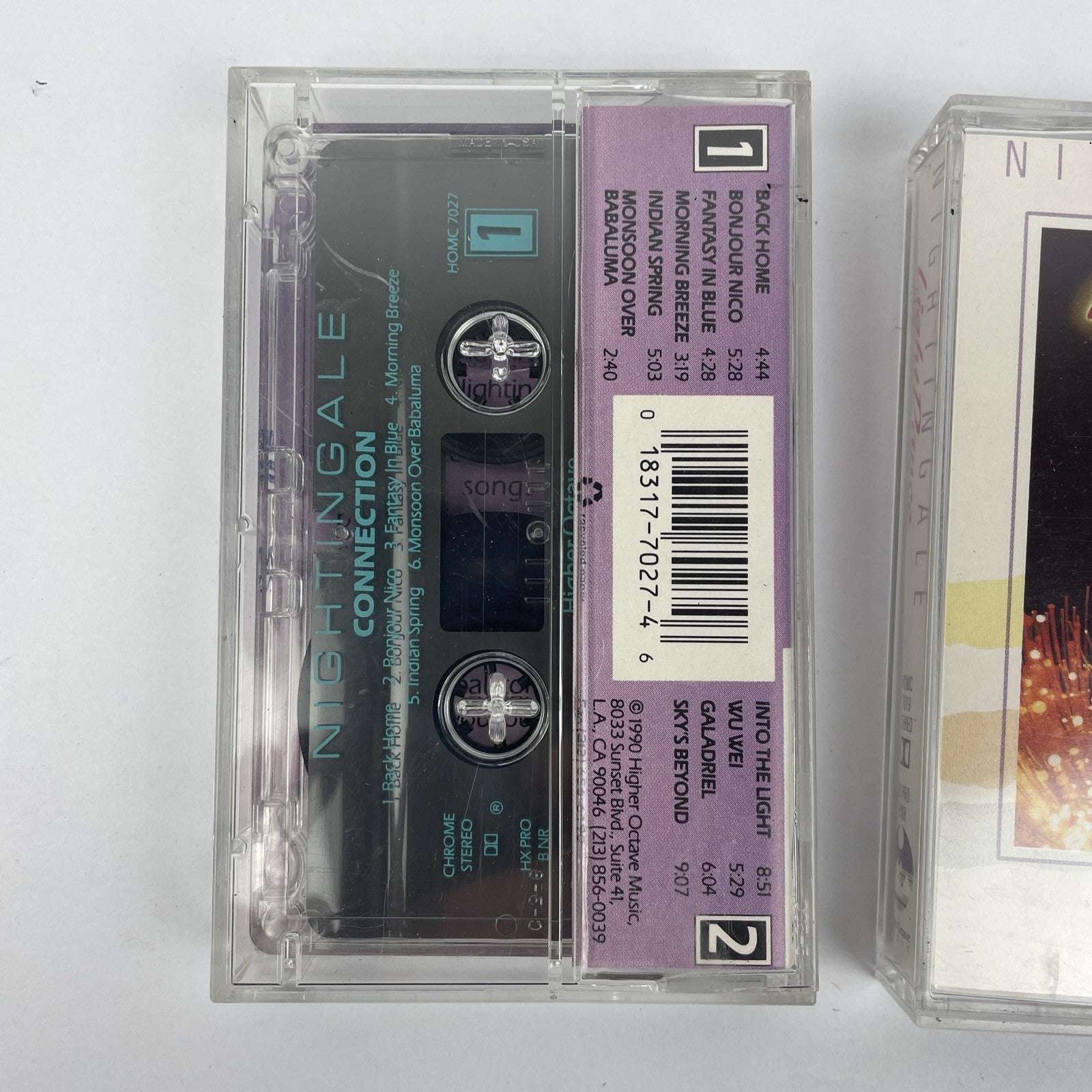 Nightingale Connection LightDance Cassette Tape Higher Octave Music Psychedelic