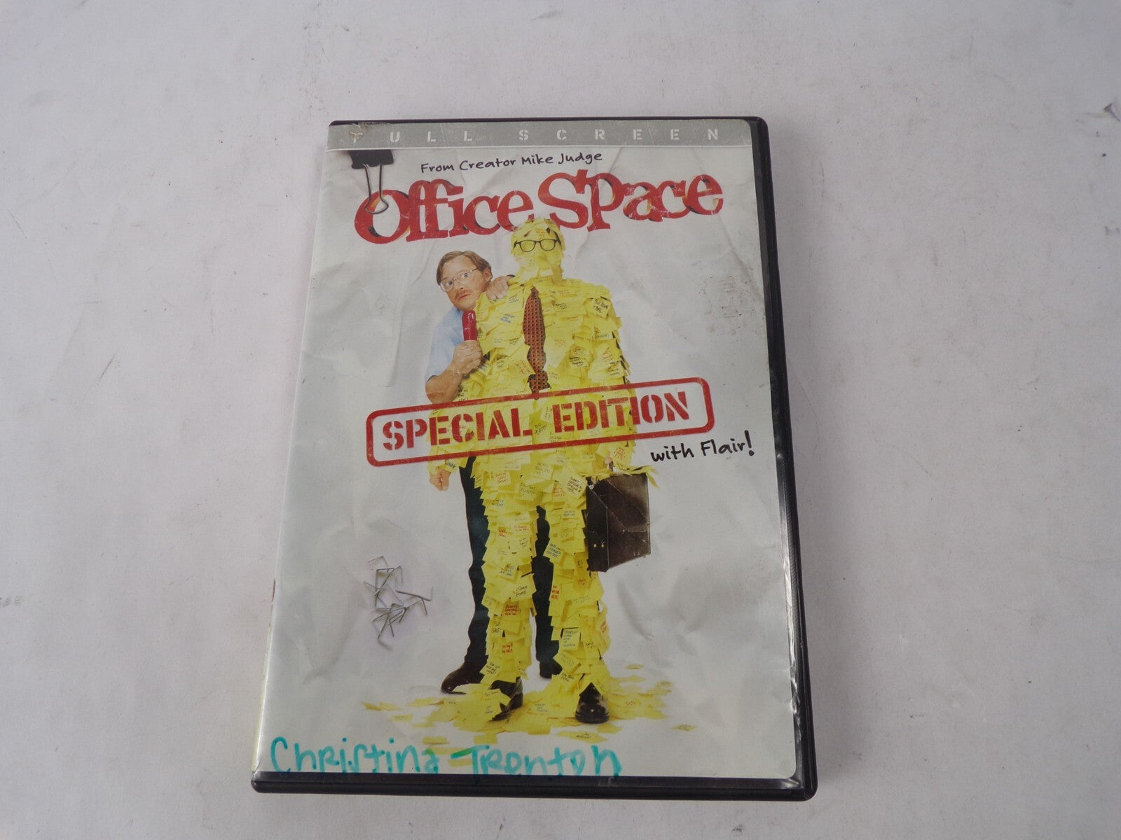 Office Space Special Edition With Flair! From Creator Mike Judge DVD Movies