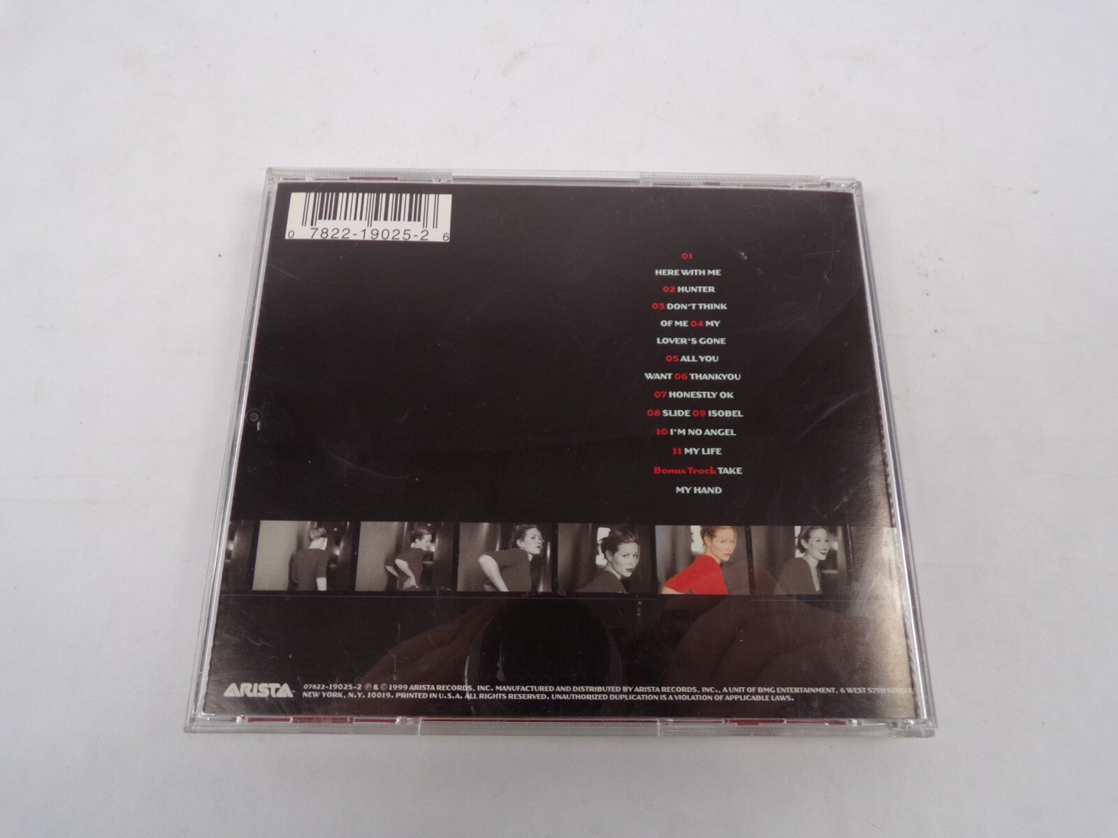 Dido No Angel Here With Me Hunter Dont Think Of Me My Lover's Gone My Life CD#26