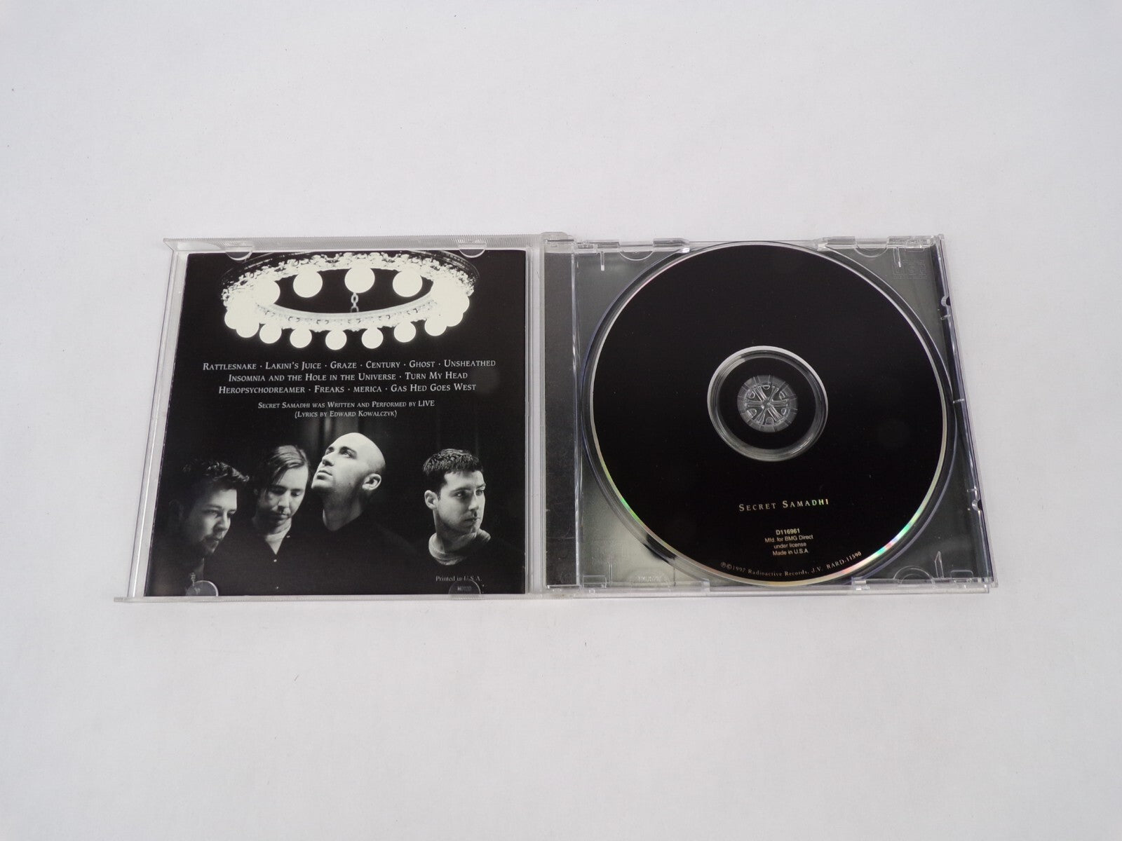 Live Secret Samadhi Rattlesnake Lakini's Juice Graze Century Ghost UnsheathCD#63