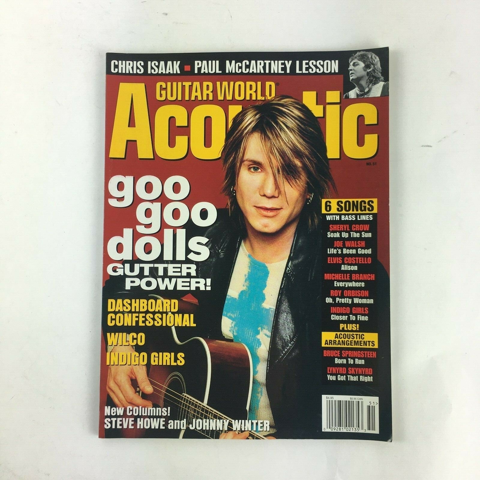 Guitar World Magazine GooGooChris Isaak Paul McCartney Lesson Wilco Indigo Girls
