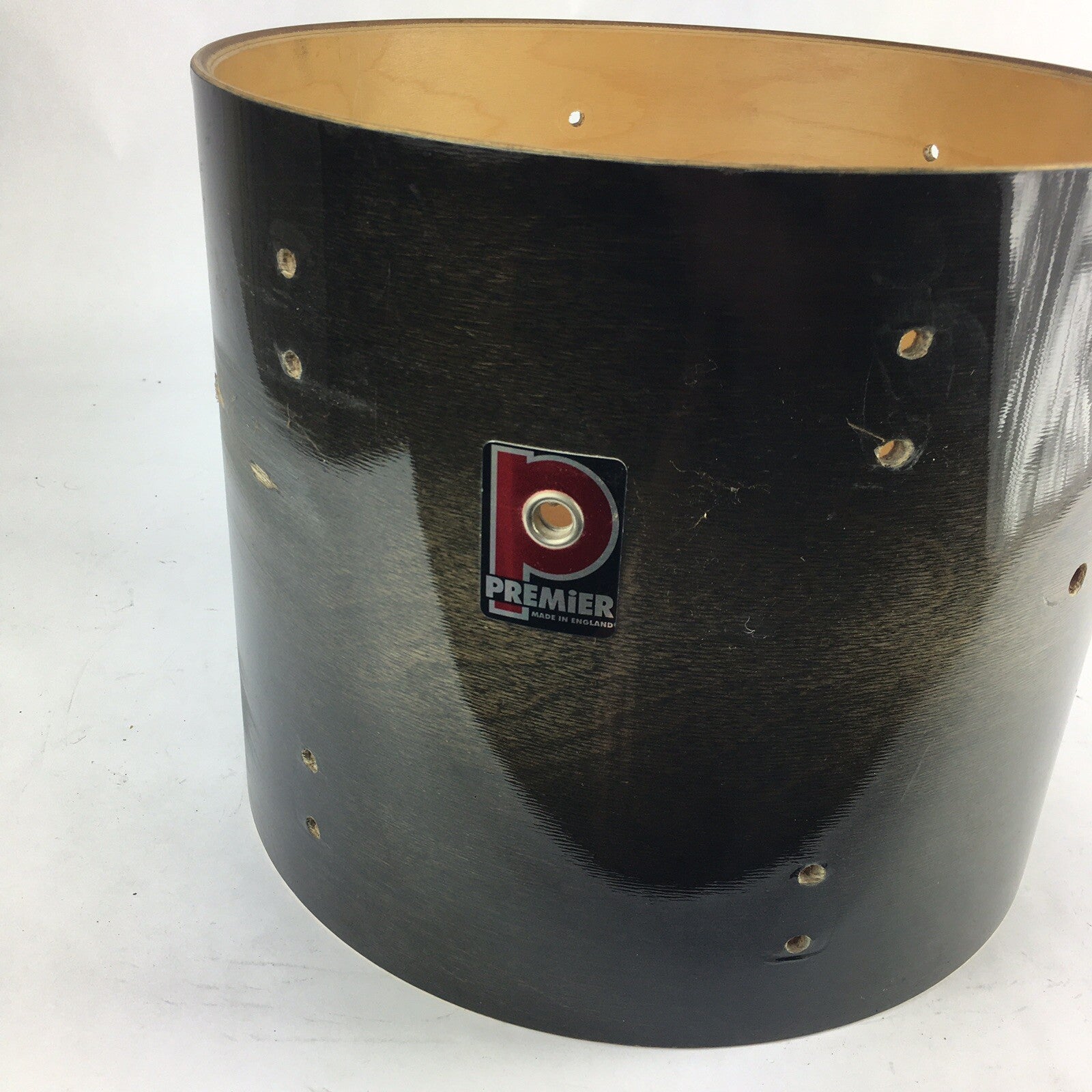Premier XPK Birch/Eucalyptus Hybrid  12” X 10" Drum Shell Gray Stain