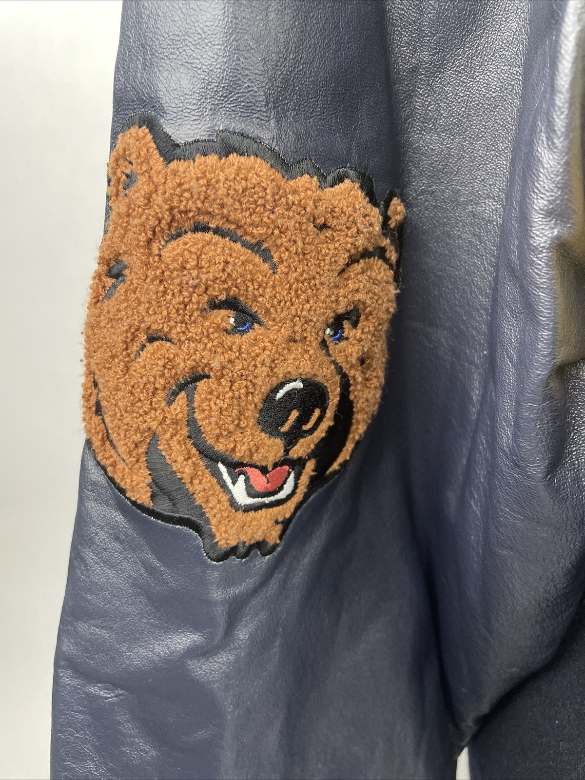 VTG 90's UCLA Bruins Wool Leather Letterman Varsity Jacket Large Reversible VGC