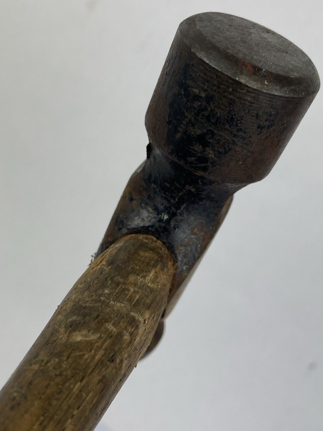 Vintage 33 oz Ball Peen Hammer On Original Hickory 15” Wood Handle