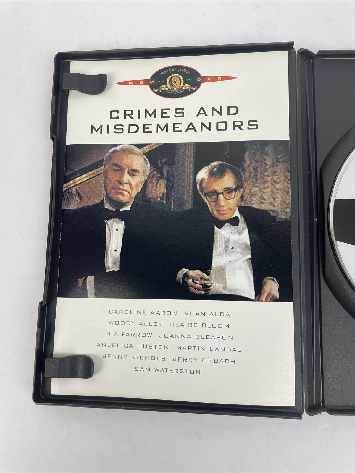 Crimes and Misdemeanors DVD Video 2001 Contemporary Classics Woody Allen - Mint