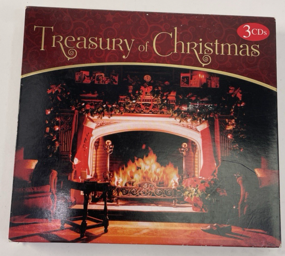 Treasury of Christmas Box Set 3 Digital Audio CD 101 Strings Orchestra 37 songs