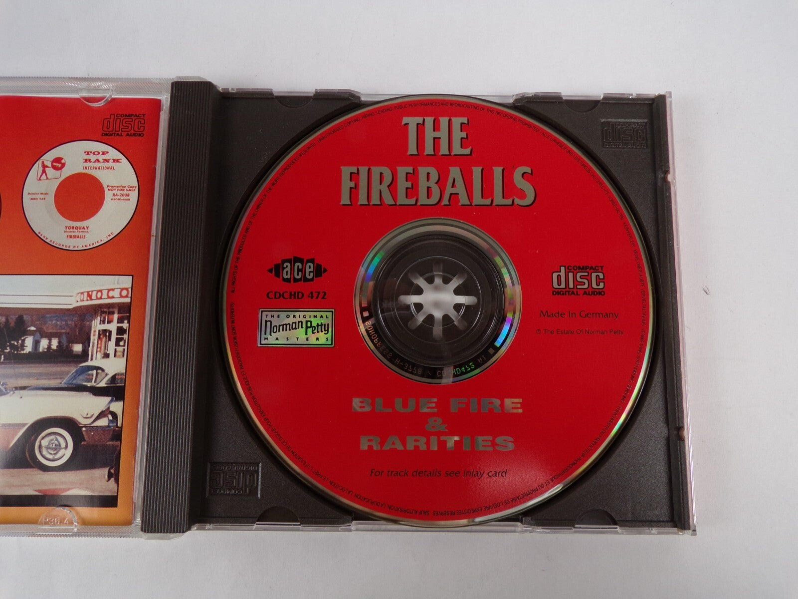The Fire Balls Blue Fire & Rarities Almost Paradise Sneakers Wicked Dooop CD #26