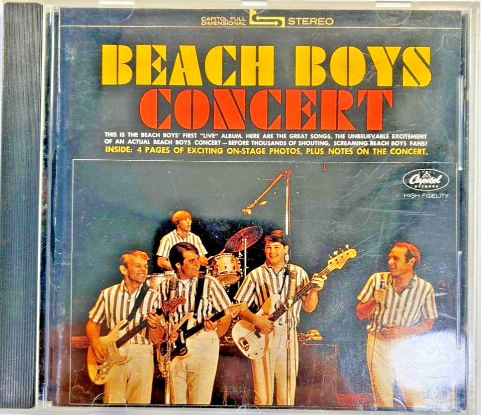 The Beach Boys - Concert & Live In London CD Capitol 1990 2in1 Remastered
