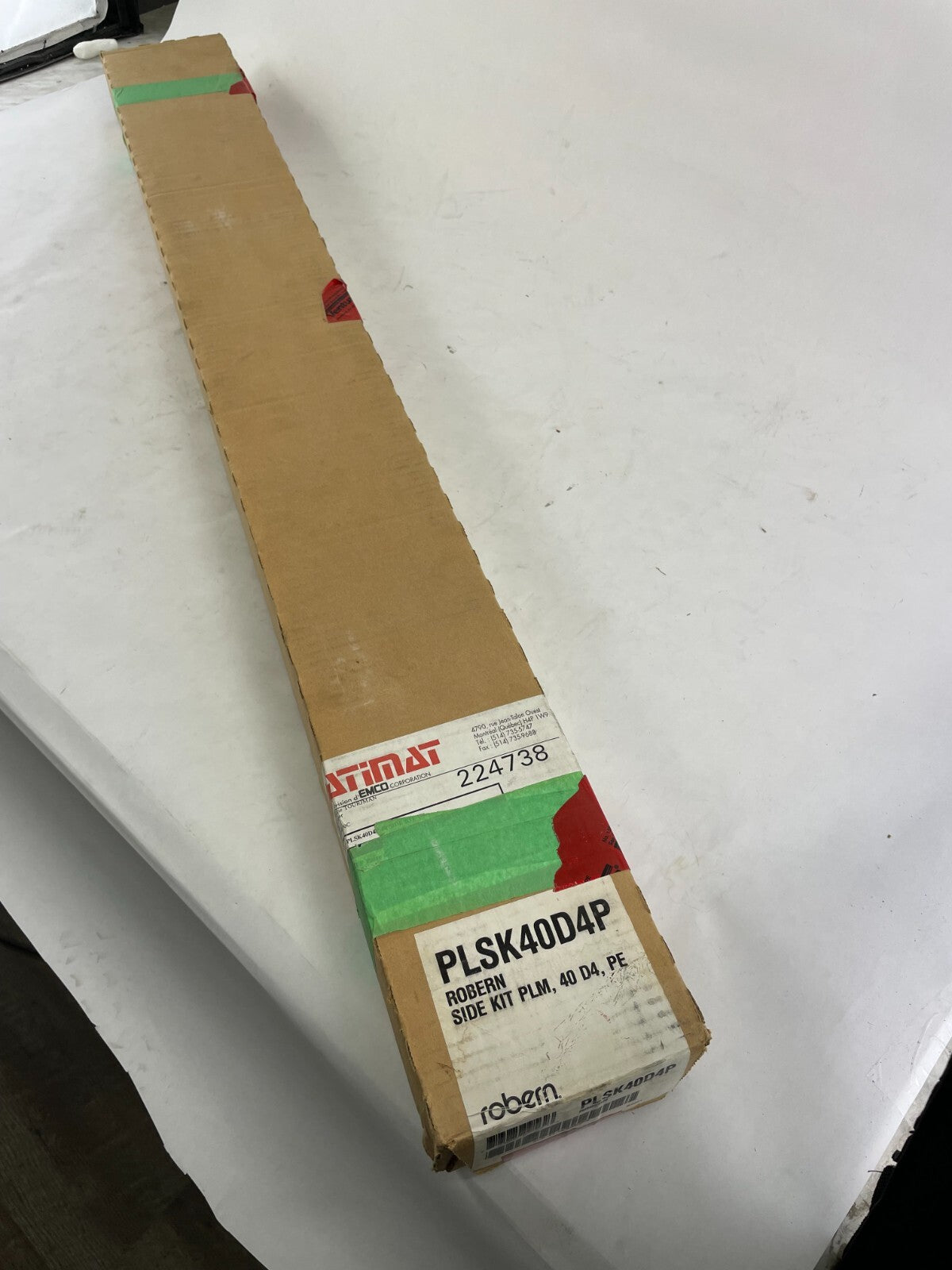 Robern PLSK40D4P side kit 40 inch cabinet trim PLM 40 D4 PE bathroom accessory
