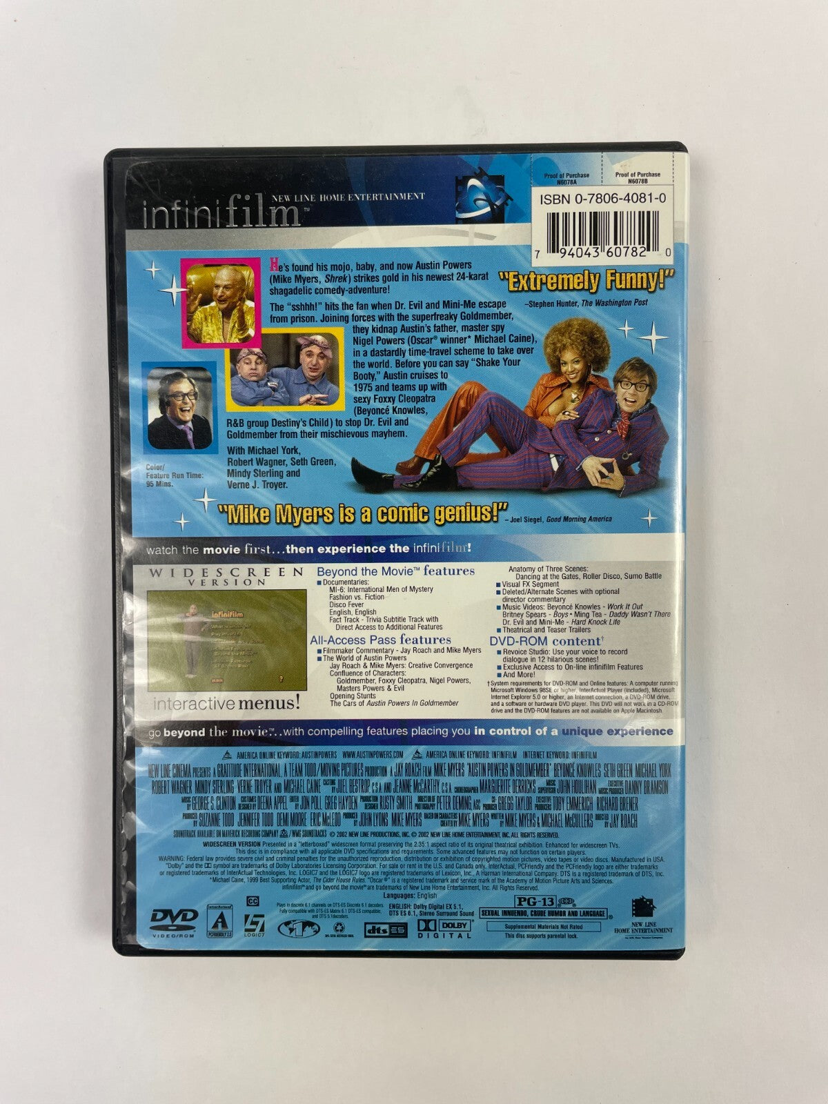 Austin Powers Goldmember Widescreen Lights! Camera! Austin! The PerfectDVD Movie