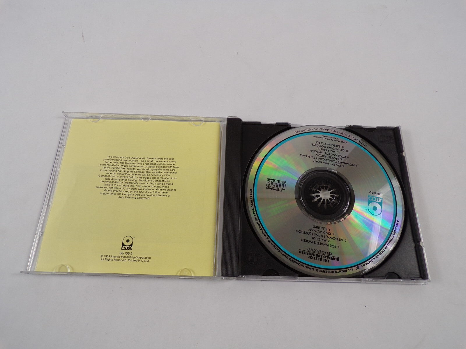 Buffalo Springfield Retro Spective The Best Of Buffalo Sprine Field Great CD#45