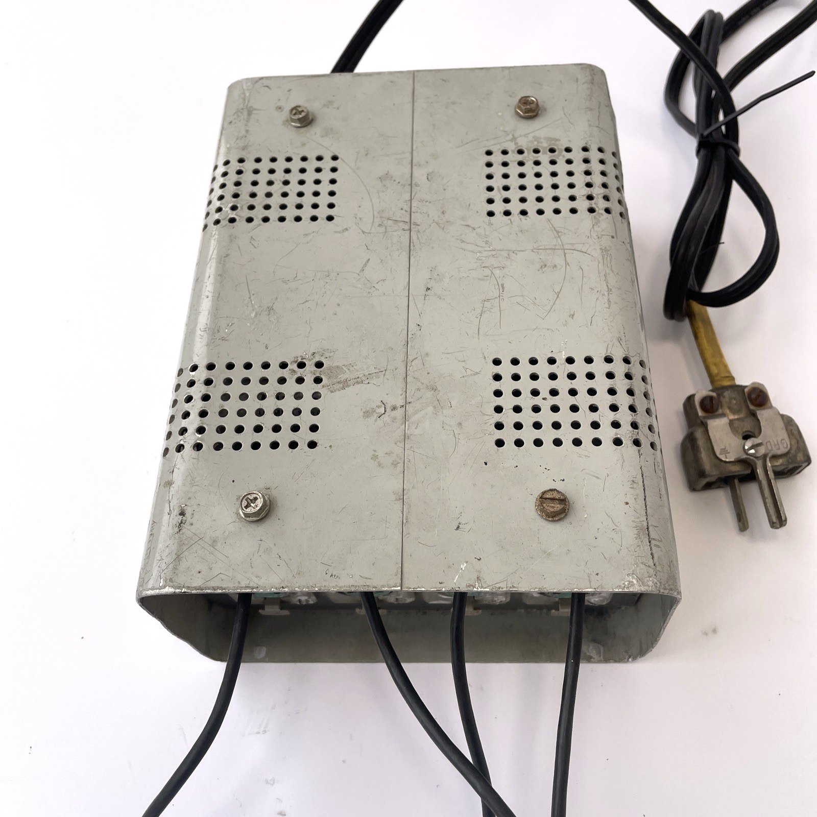 Vintage Switchcraft XLR 3 Pin - 4 Channel 48V Phantom Power Supply 48 Volts