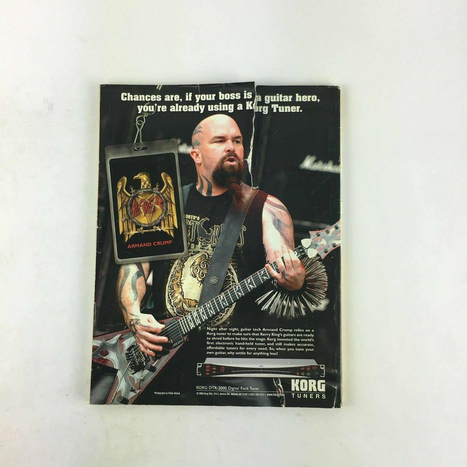 January2005 Guitar World Magazine Los Lonely Boys Franz Ferdinand DimebagDarrell