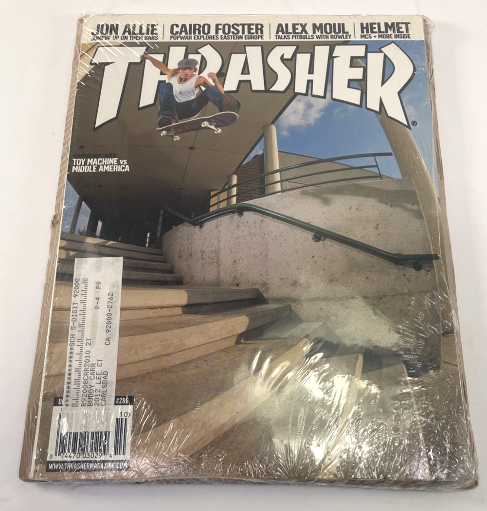 Thrasher Skateboarding Magazine Collectable October 2004 Austin Stephens Cover