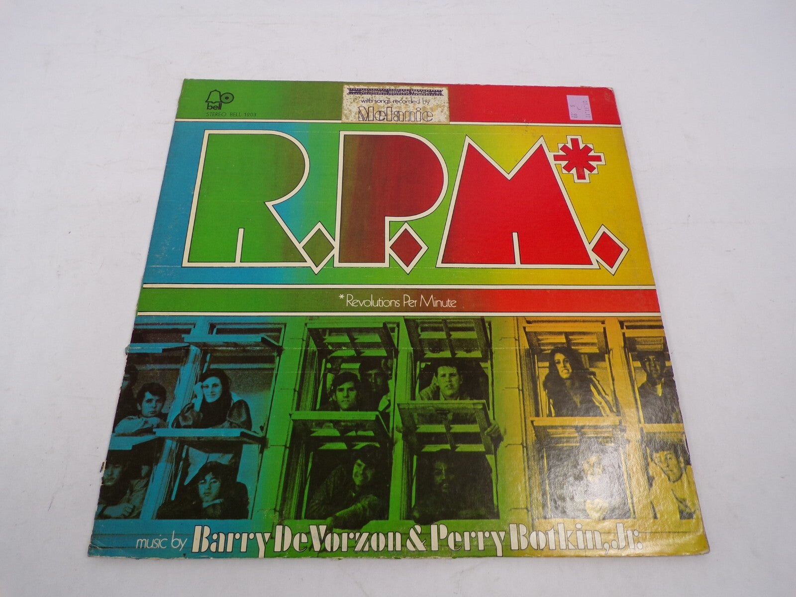 R.P.M Revolutions Per Minute Barry Devorzon and Perry Botkin, Jr Vinyl Record