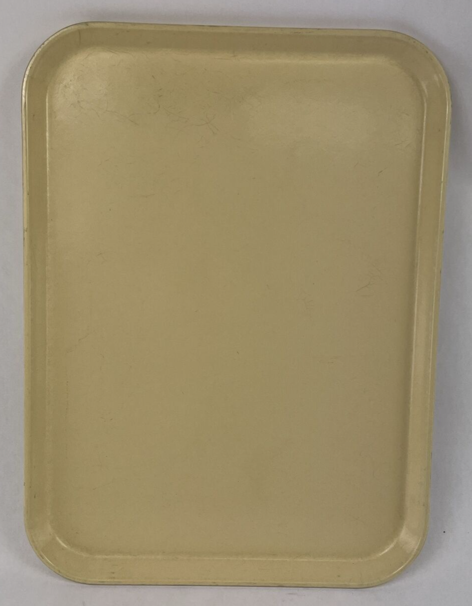 Vintage Cambro 11-2 Camtray Cream Colored Cafeteria Lunch Tray 20.25" x 15" NSF