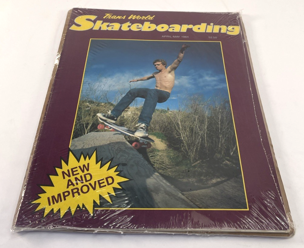 Vintage Transworld Skateboarding Magazine April - May 1984 ( Trans World ) VGC