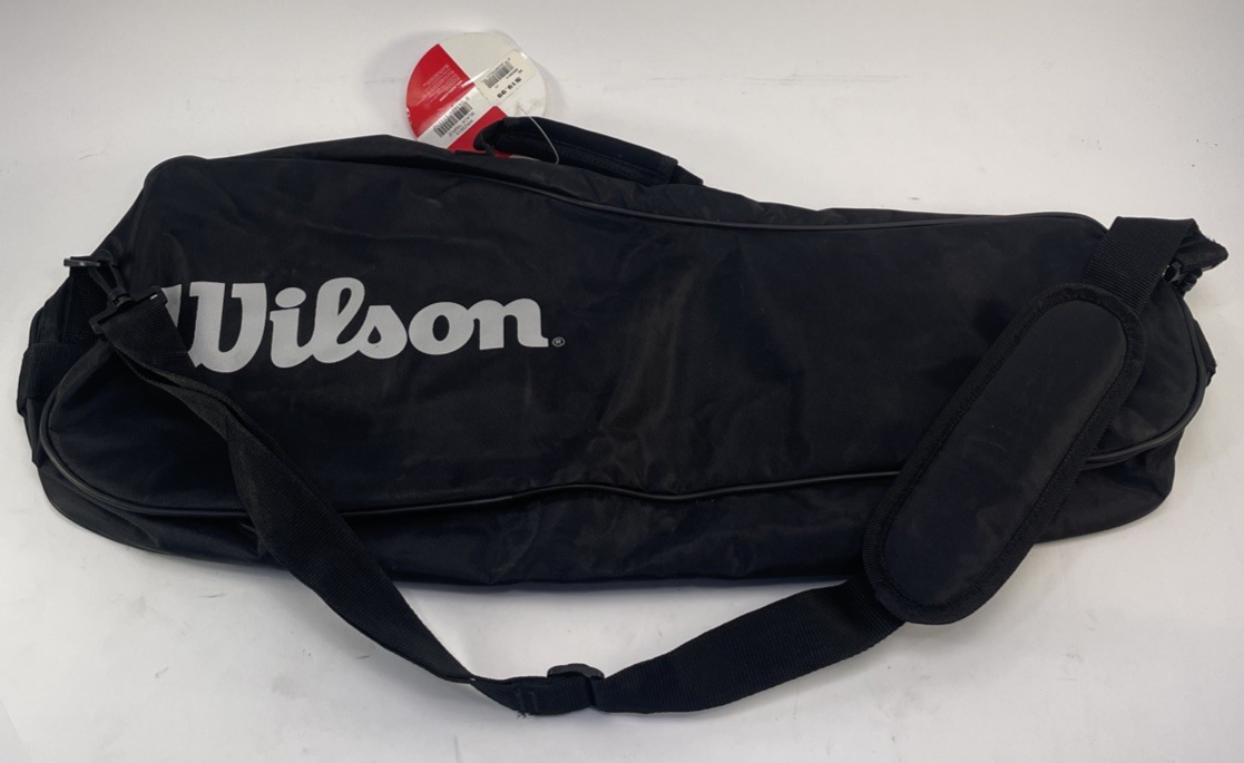Wilson Advantage Team Triple Bag Tennis Racquet Bag Black