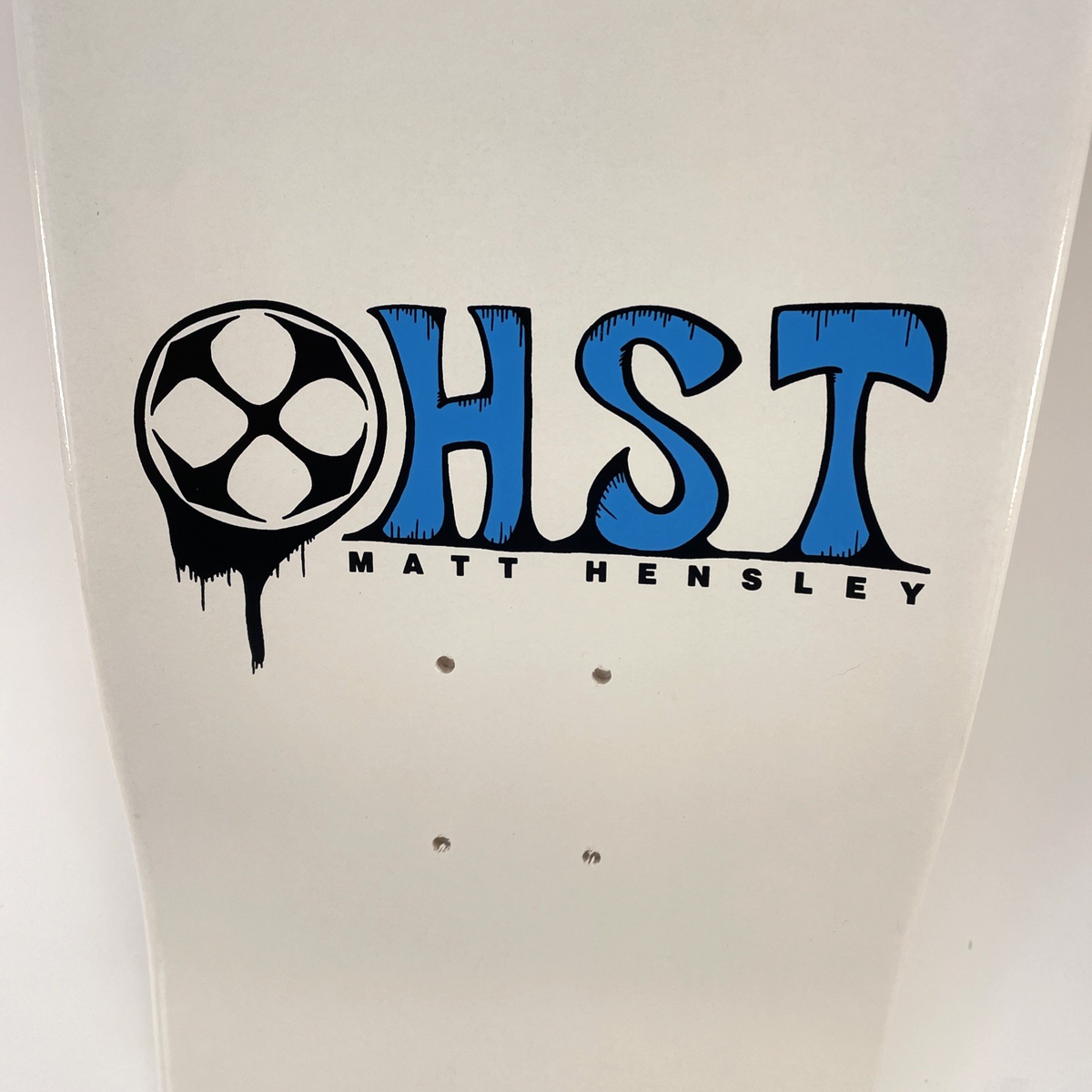 Matt Hensley Stained Glass Scooter Puppet Reissue H-STREET White Dip Signed